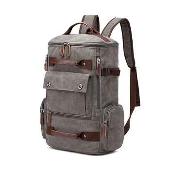 2023 Мужской рюкзак, винтажный холщовый рюкзак, школьная сумка, мужские дорожные сумки, рюкзак большой емкости, сумка для ноутбука