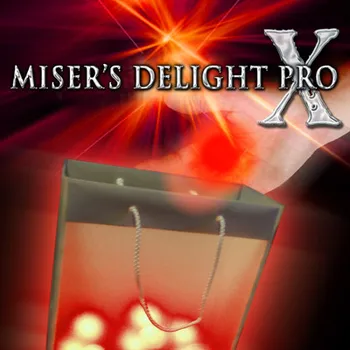 Misers Delight Pro X от Марка Мейсона (Синий / Красный свет) - Магический трюк, Сцена, ментализм, Магия крупным планом, иллюзии, Трюк для вечеринки