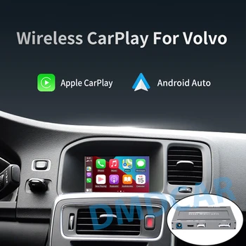 Беспроводной Декодер Коробки Автоматического Модуля Apple Carplay Android Auto Module Box Для Volvo XC60 S60 V40 V60
