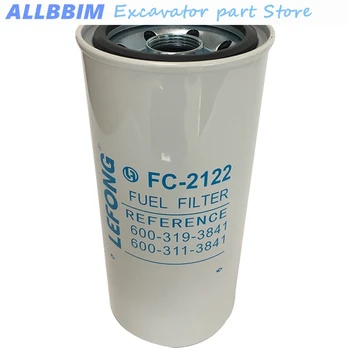 Для PC450-7 PC400-7 600-319-3841 600-311-3841 Аксессуары для экскаватора дизельный фильтр дизельный фильтрующий элемент Высококачественные Аксессуары