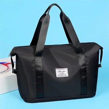 Дорожная сумка, женская сумка через плечо, качественная повседневная сумка, расширительные сумки на двойной молнии, большие женские сумки, модные новые сумки для багажа