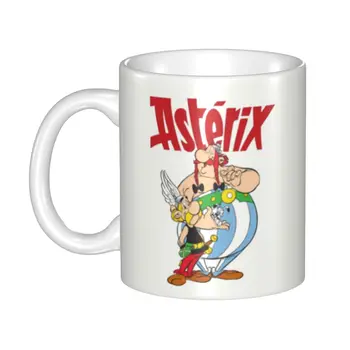 Кофейная кружка Asterix И Obelix, сделанная своими руками из французского мультфильма, Анимационная Керамическая Кружка, Креативный подарок