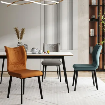 Обеденный стул современный стул с простой спинкой стул для переговоров стул для домашнего ресторана маникюрный стул магазин гамбургеров кофейня магазин чая с молоком