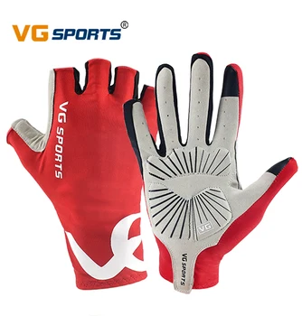 Спортивные велосипедные перчатки VG, Перчатки для горных велосипедов MTB, Дышащий гель с сенсорным экраном длиной в половину пальца, Противоударные Велосипедные перчатки Унисекс