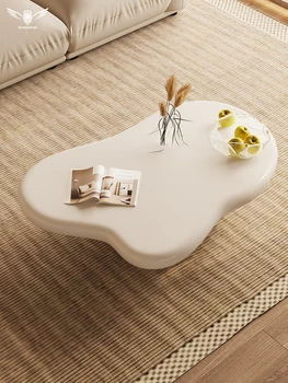 Чайный столик Cream Fengyun минималистская гостиная Итальянский минималистский креативный легкий экстравагантный маленький журнальный столик